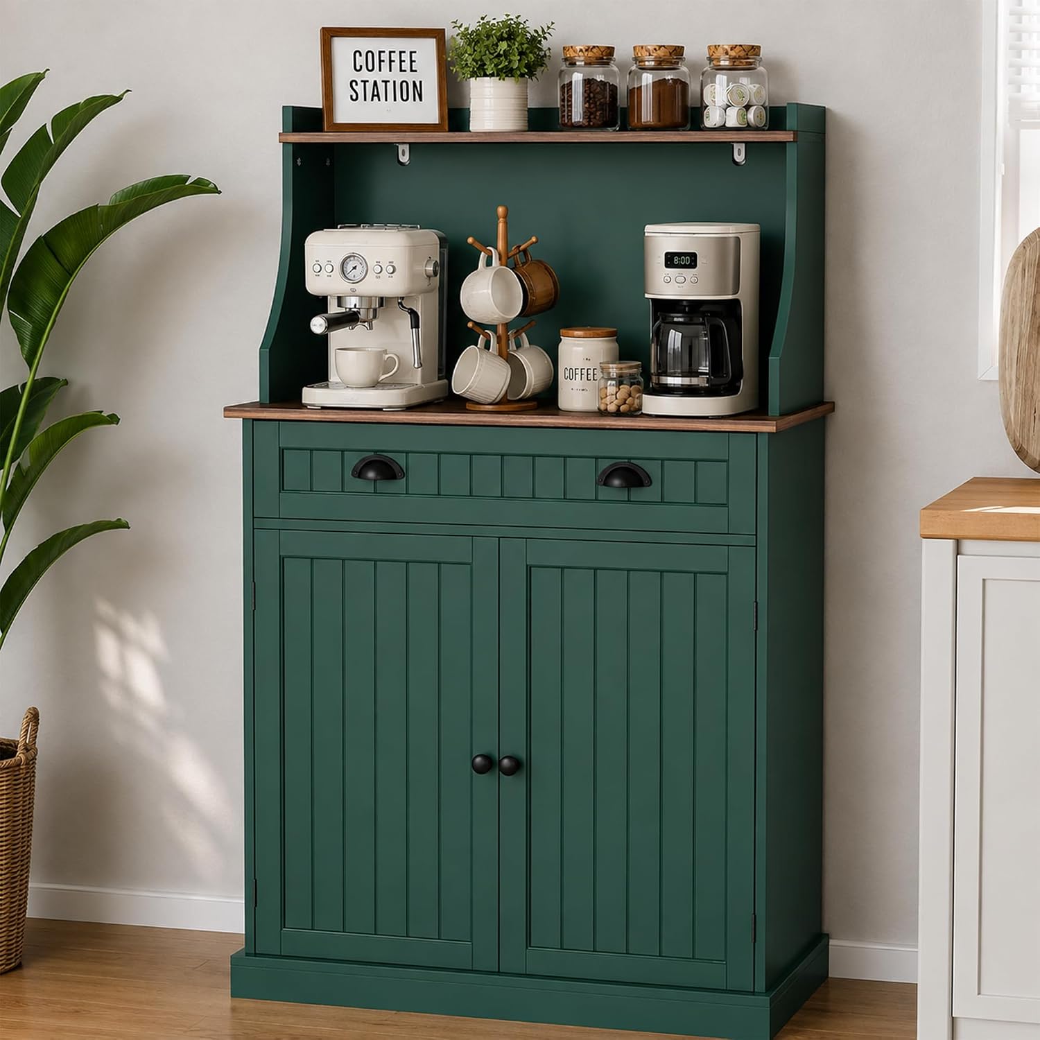 Farmhouse‑Style Green Microwav - Kitchen Appliances Green 评论和价格