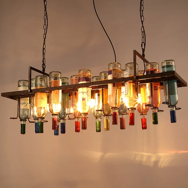 Vintage Wine Bottle Iron Led L - Kitchen Appliances Green 评论和价格